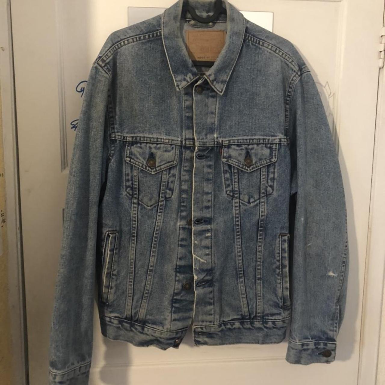 Levi's Men's Blue Jacket | Depop