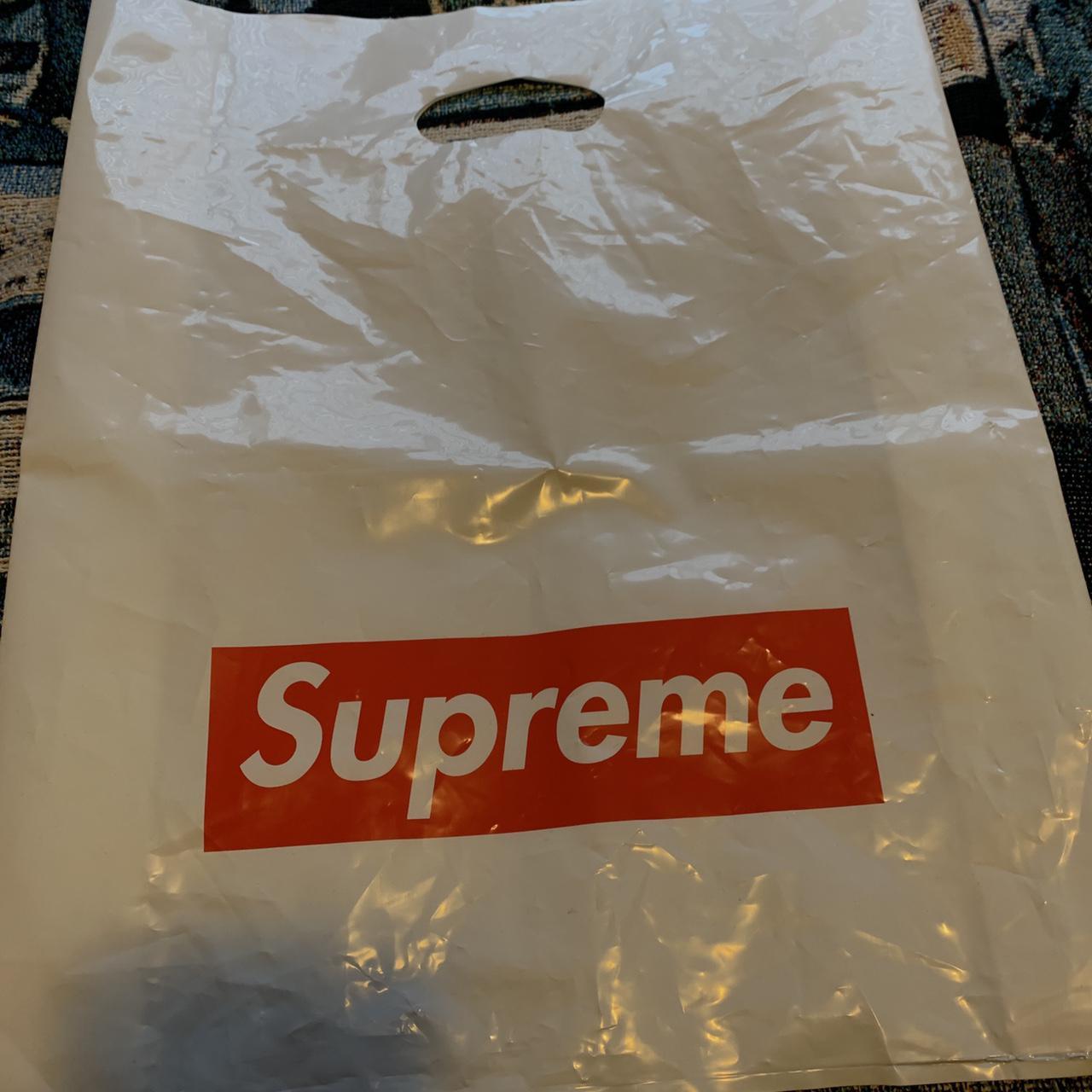 Supreme Plastic Bag Authentic, came with previous... - Depop