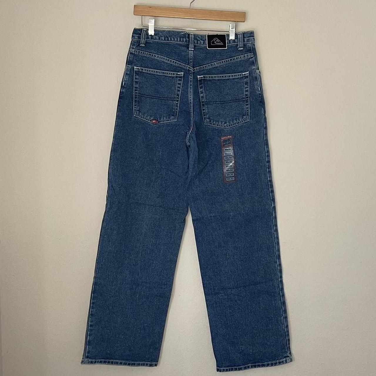 Vintage Quiksilver Salt Water Denim Blue Jeans New... - Depop