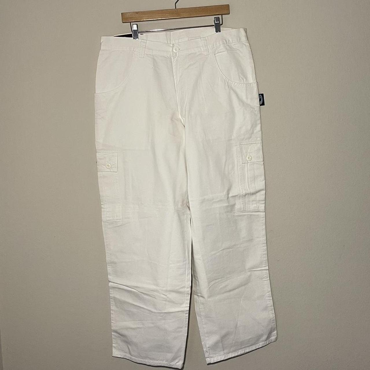 Men's White Trousers | Depop