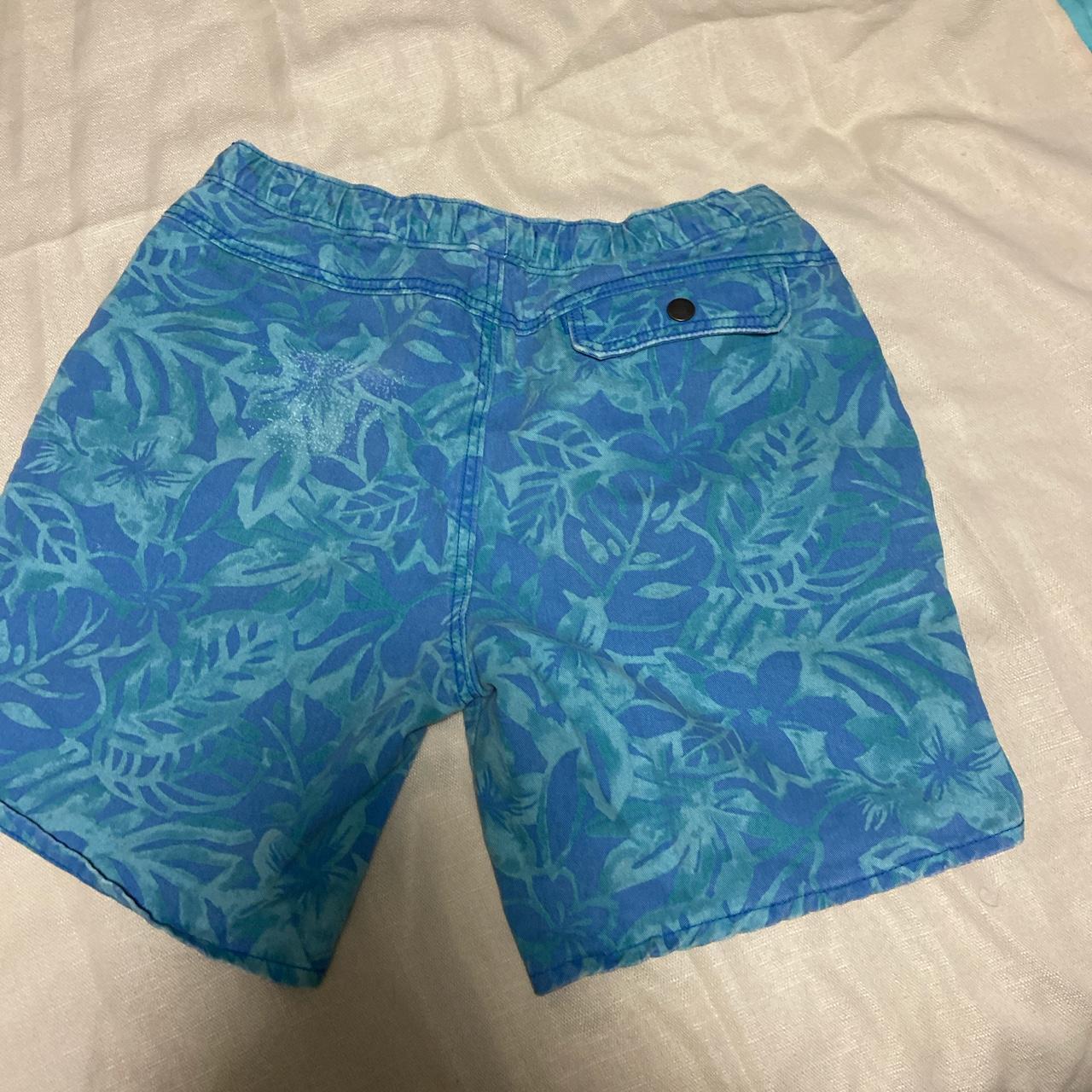 blue hollister shorts