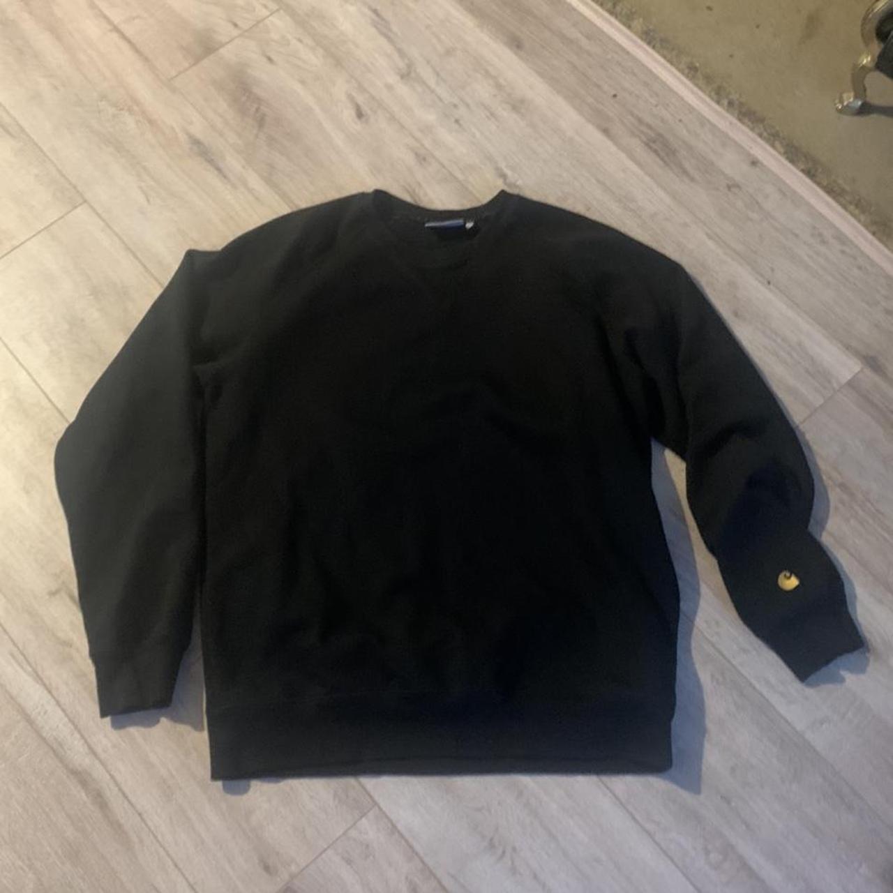 mens black carhartt sweatshirt
