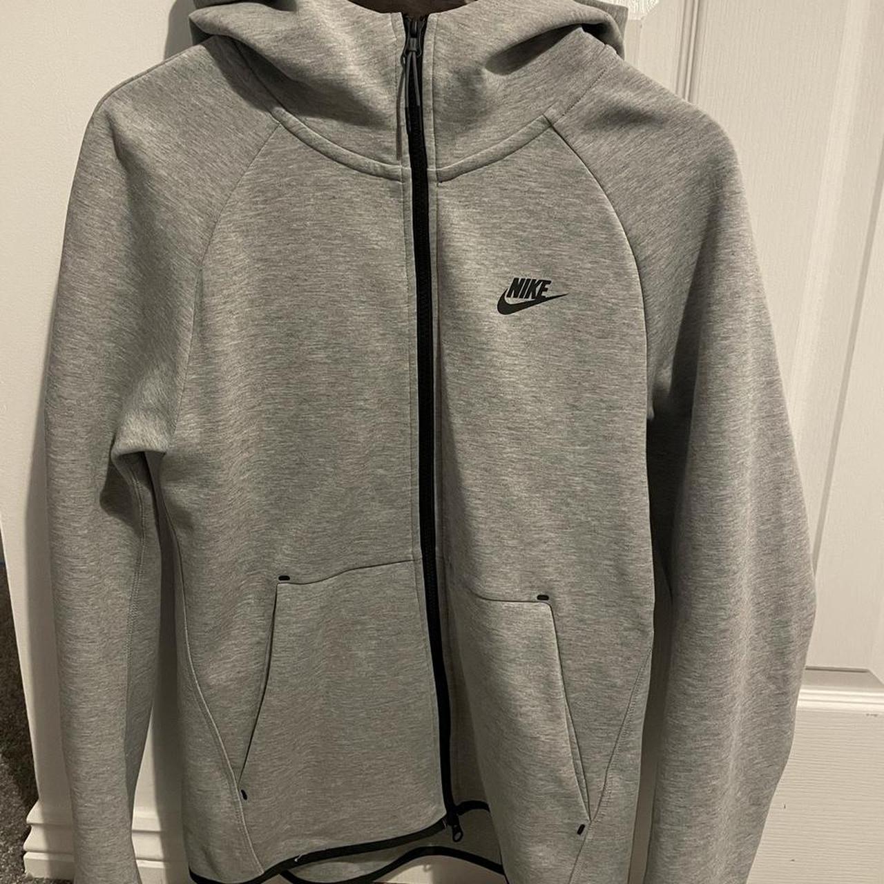 All grey old season Nike tech fleece... - Depop