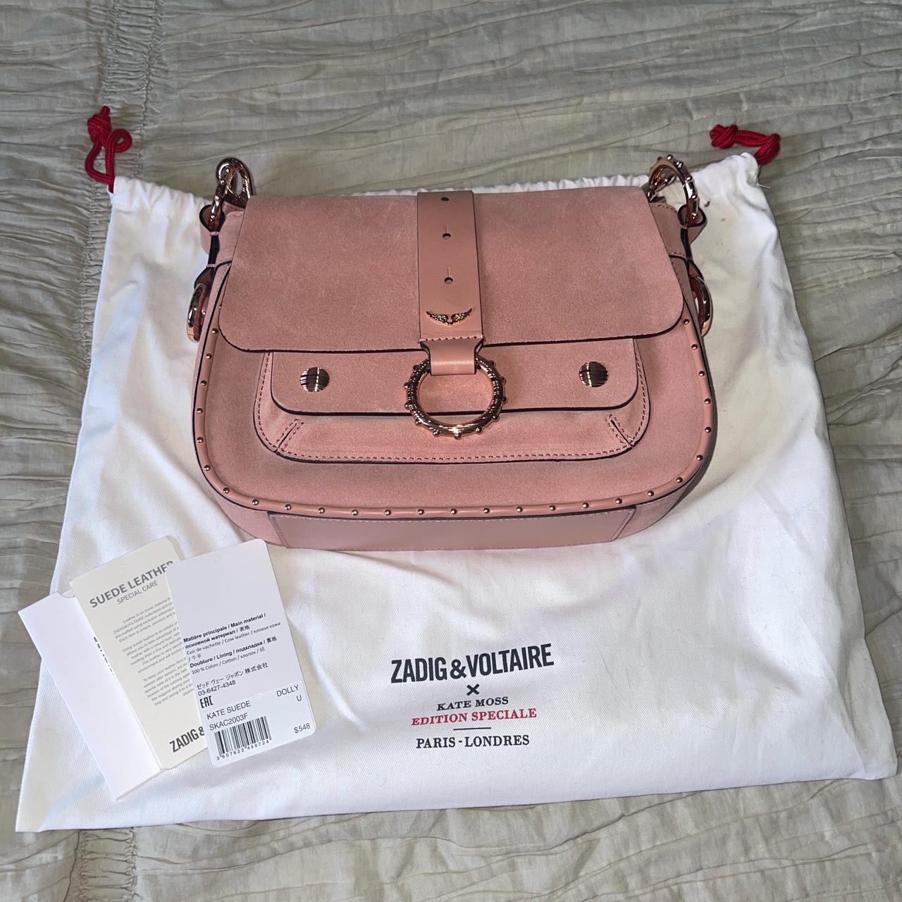 Zadig & Voltaire Women's Pink Bag | Depop