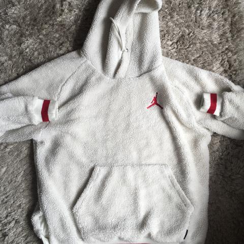 fluffy jordan hoodie