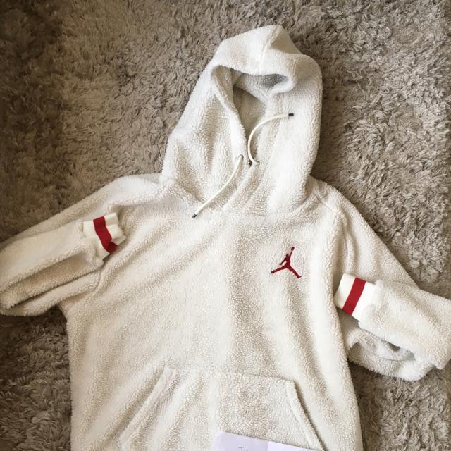 fluffy jordan hoodie