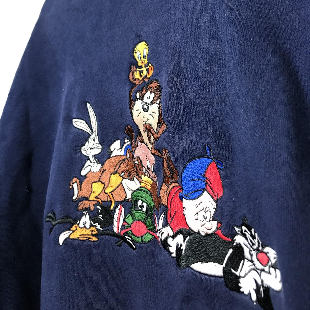 Vintage 1995 Warner Bros Looney Tunes Navy...