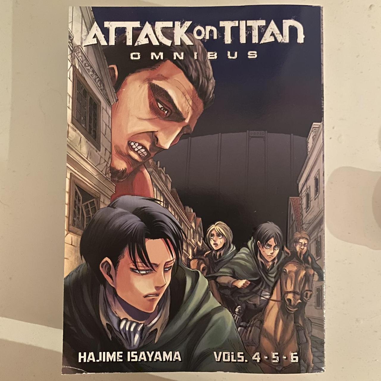 Attack On Titan OMNIBUS 2 Contains volumes 4,5 and... - Depop