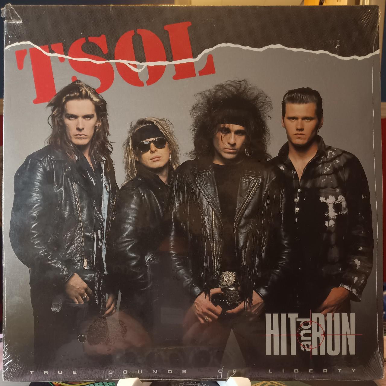 TSOL "Hit and Run" vinyl record. FACTORY SEALED!... Depop