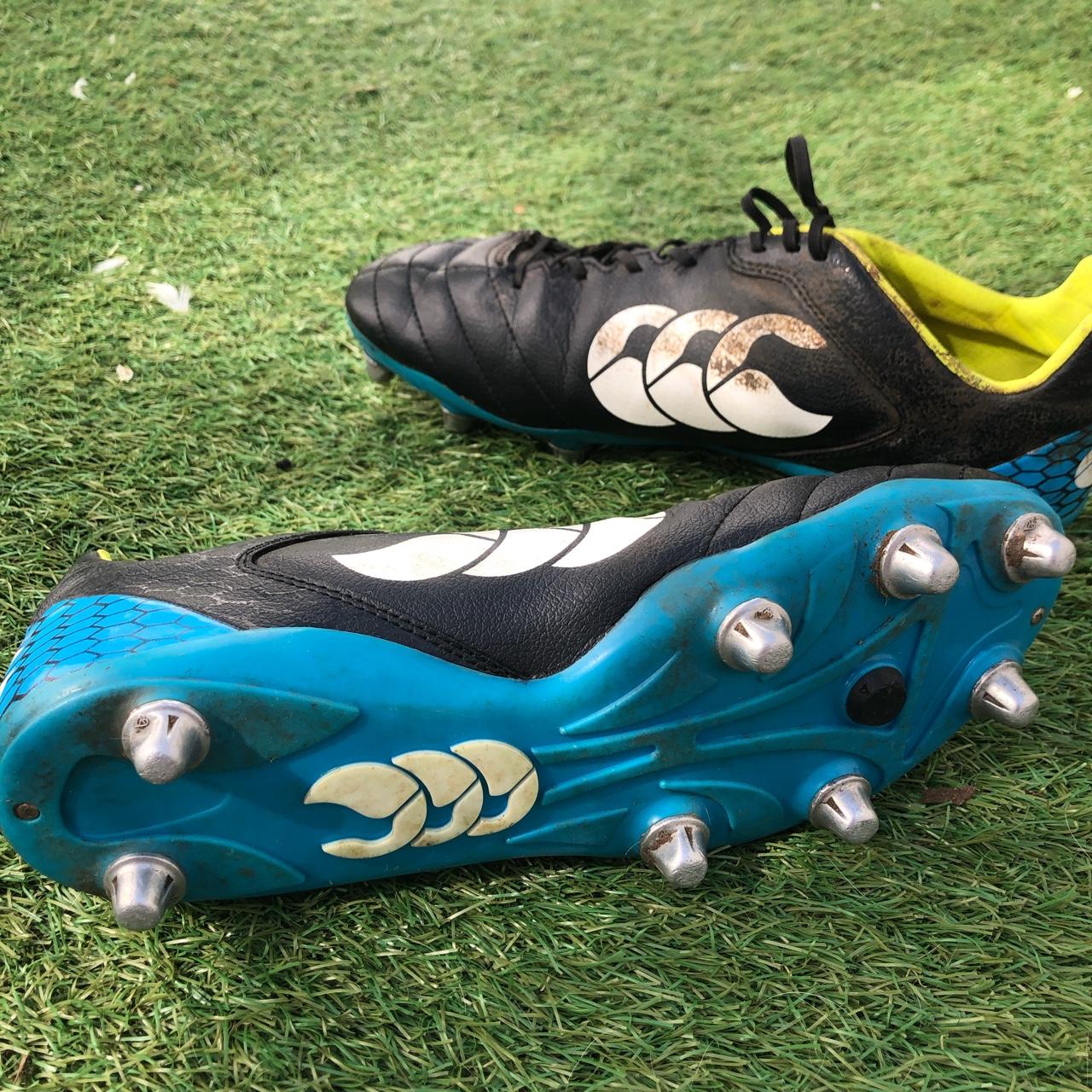 Canterbury rugby boots studs not used much still in... Depop