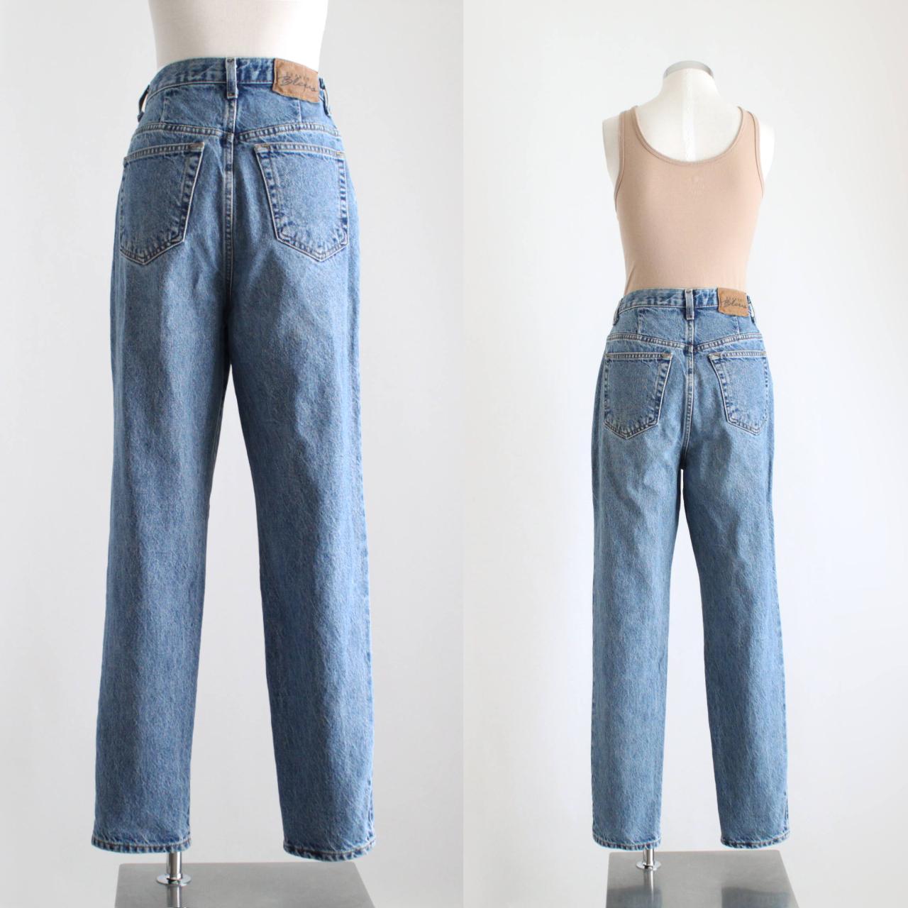 Vintage Express Button on sale Fly Mom Jeans