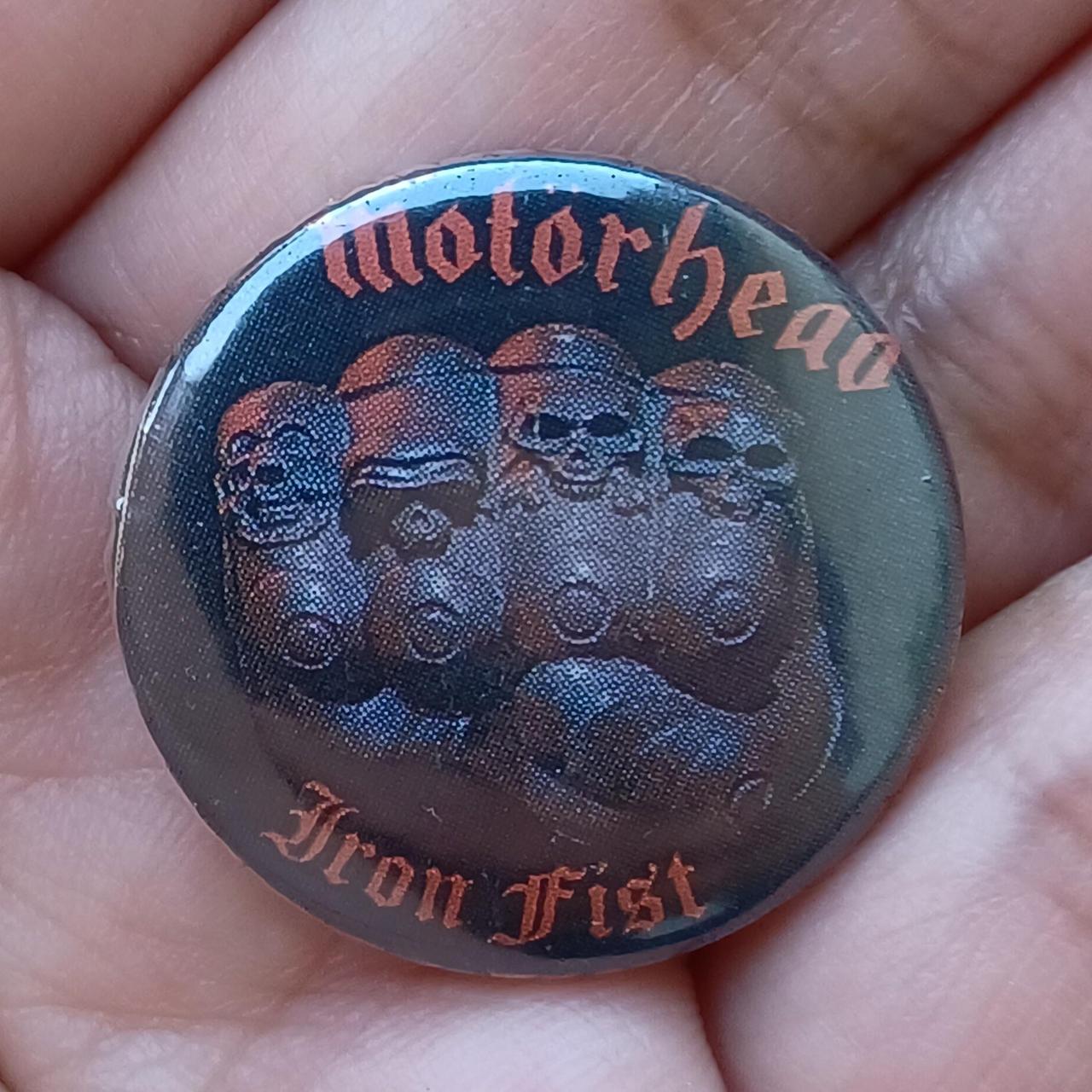 Motörhead Iron Fist Pin Badge