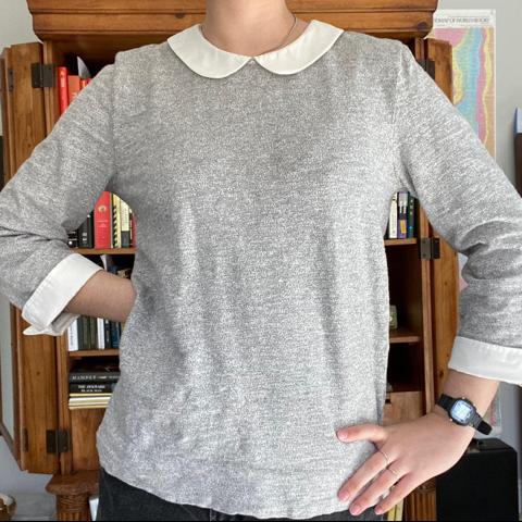 J crew peter 2025 pan collar sweater