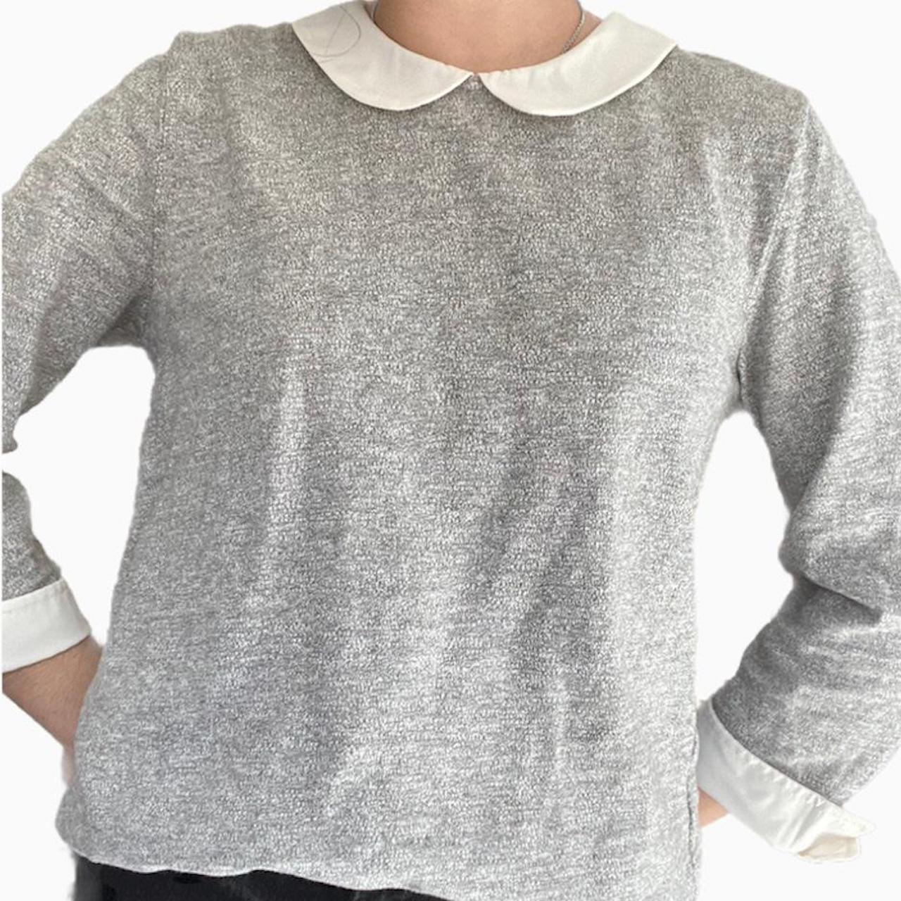 J crew peter 2025 pan collar sweater