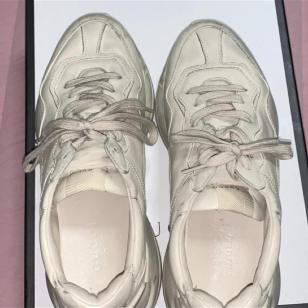 gucci rhyton sneakers used