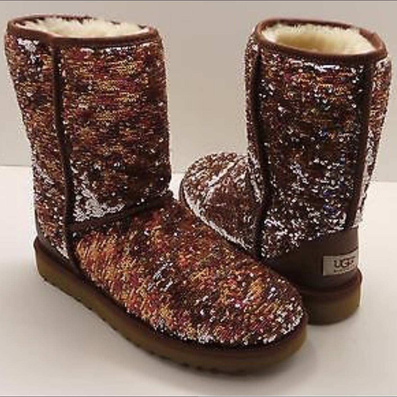 Red sparkly deals ugg boots