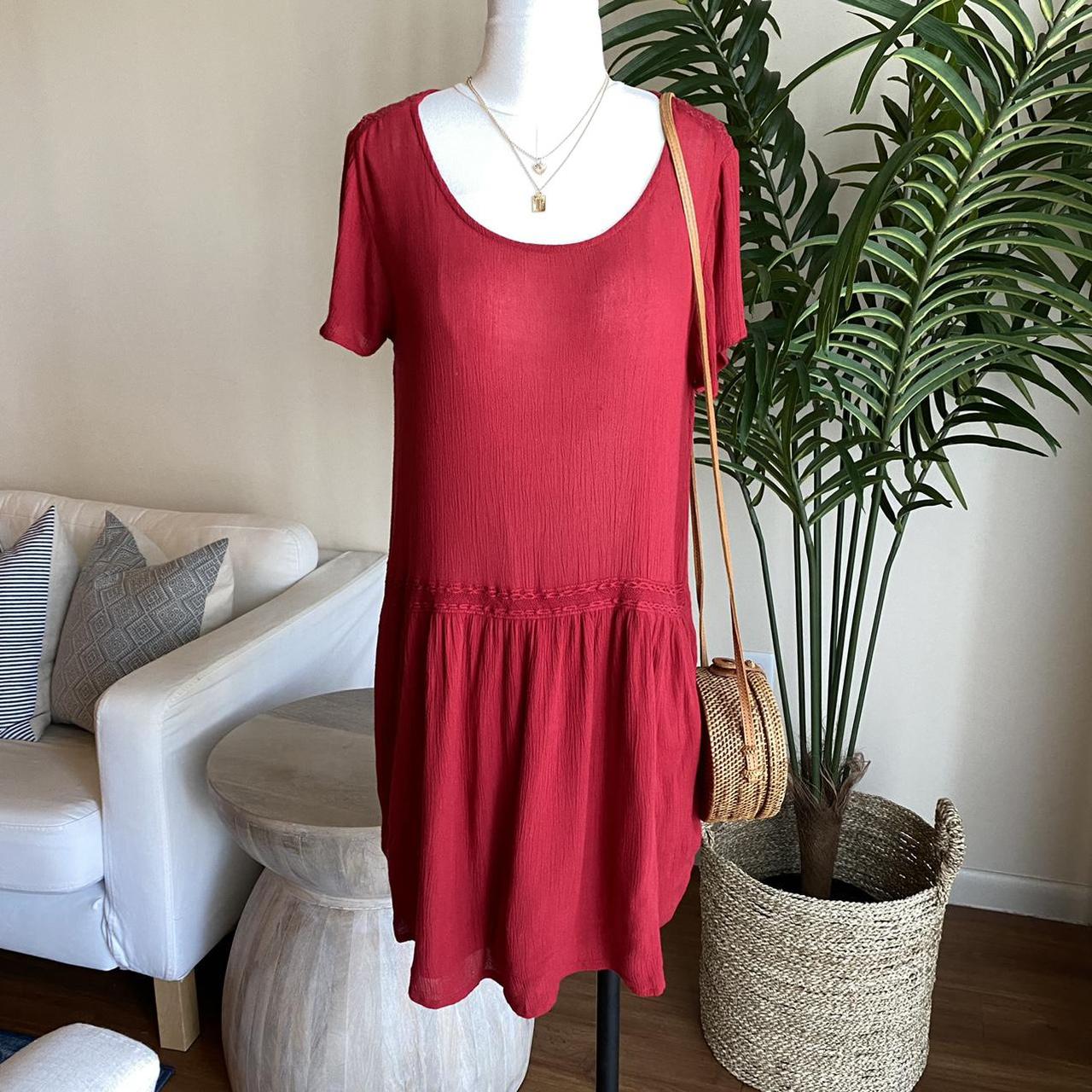 roxy red dress