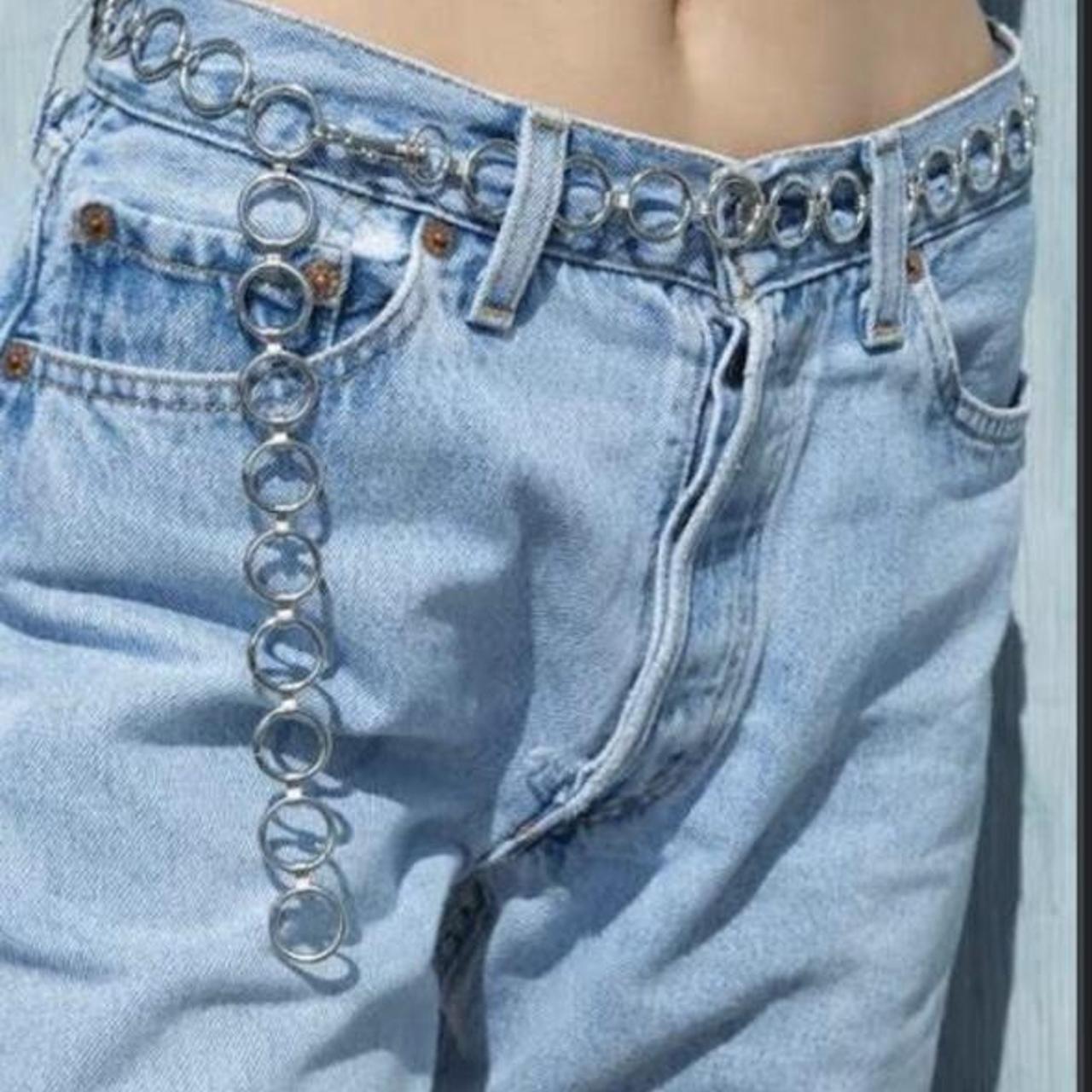 Brandy melville circle chain belt!! Depop