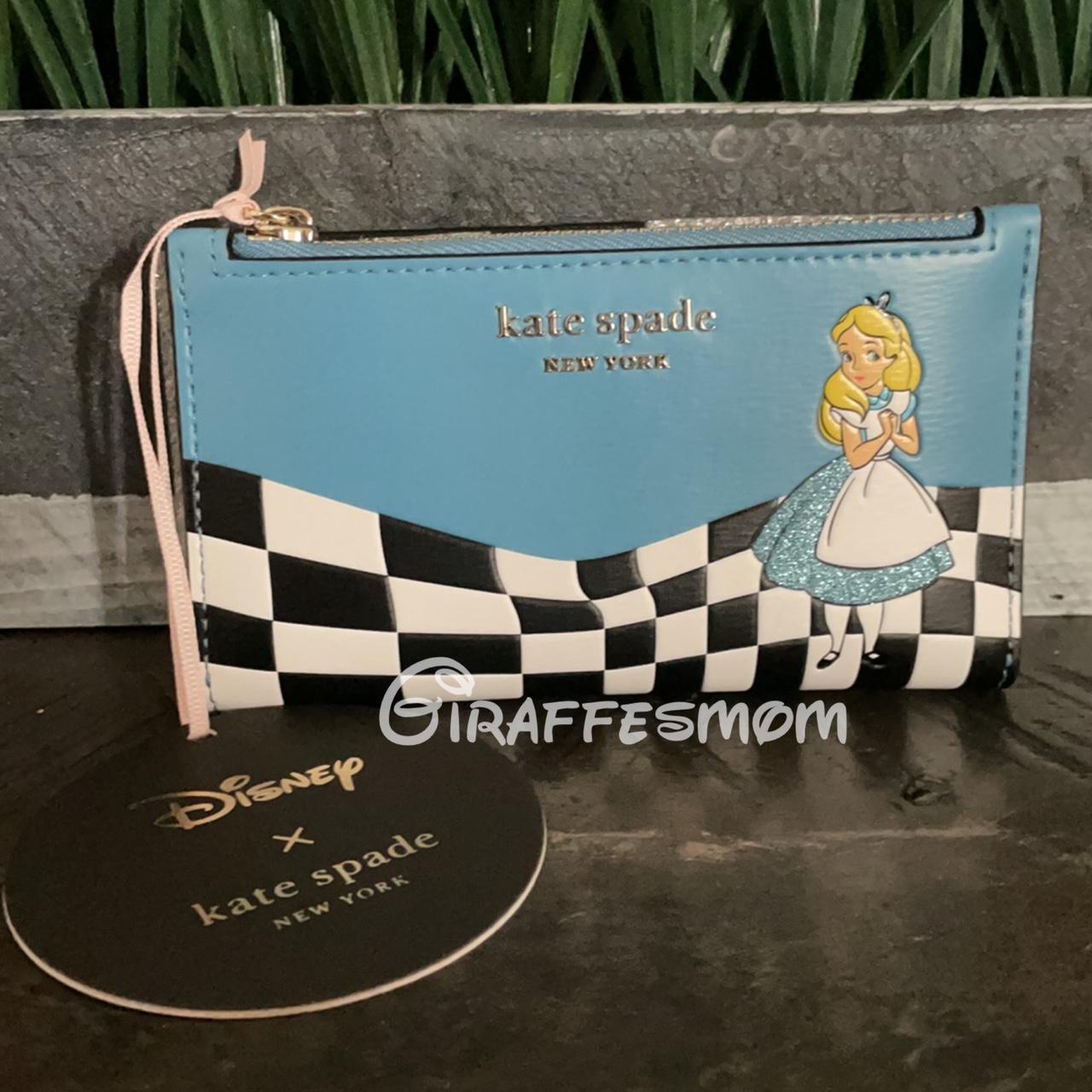 alice in wonderland kate spade wallet