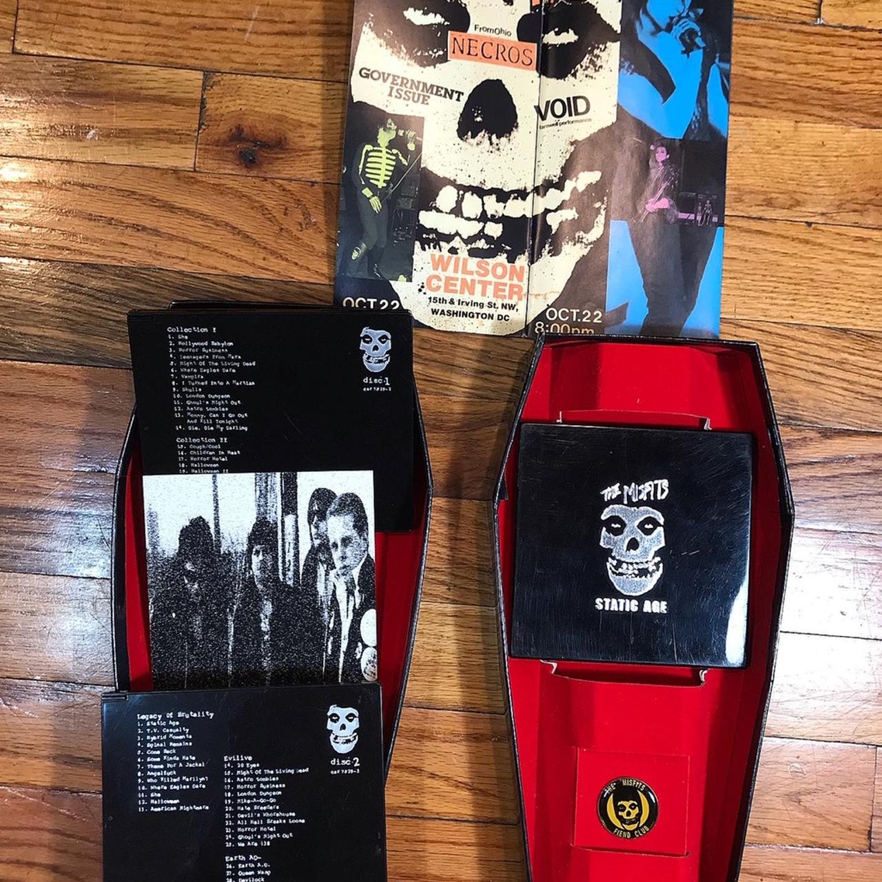 The Misfits Coffin Box Set 1996 70s/80s discography | Depop