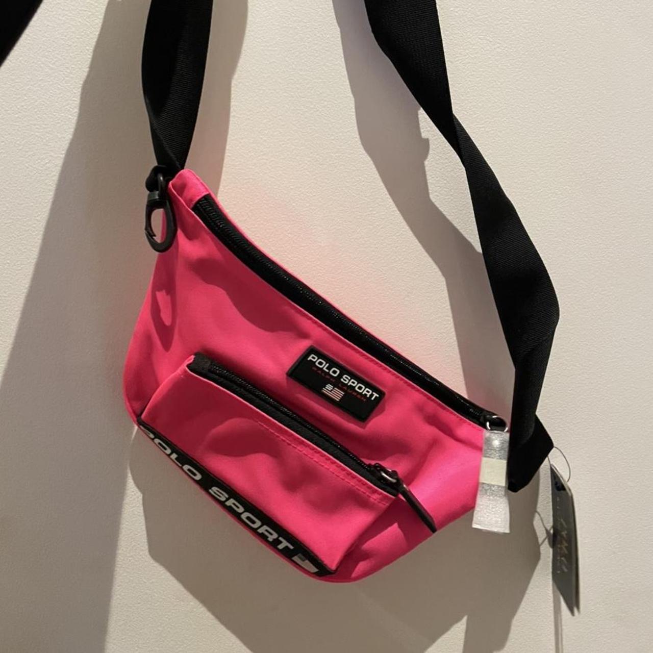 POLO RALPH LAUREN POLO SPORT WAIST BAG NEON PINK.