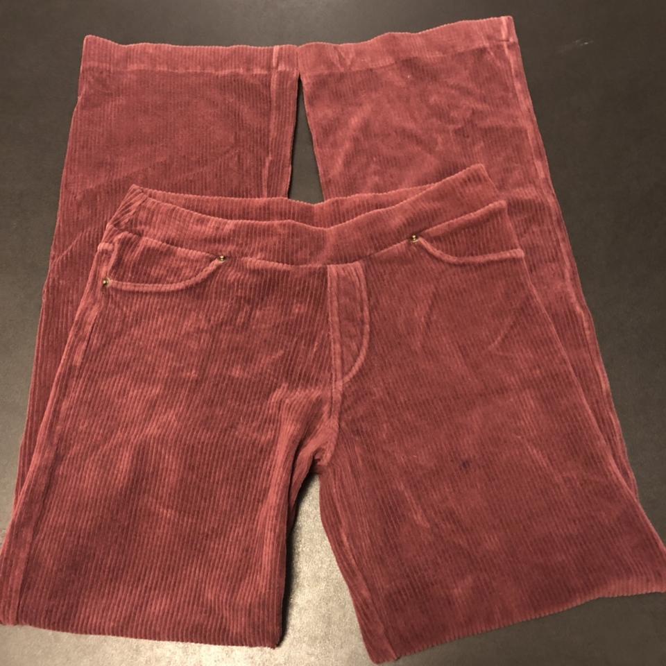 Red flare pants from INC in a size 2. There are two - Depop