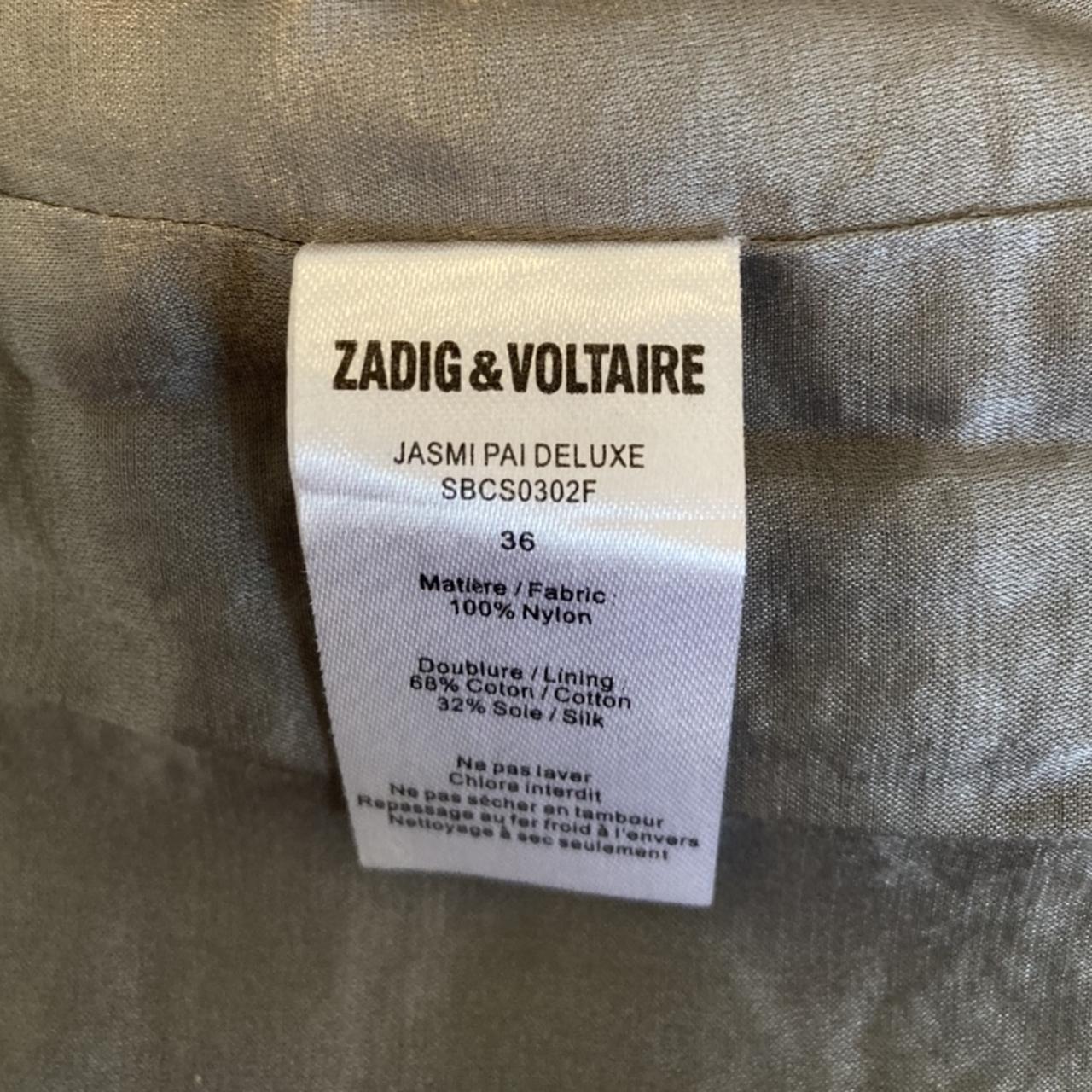 Zadig and Voltaire Jasmi Pai Deluxe Sequin... - Depop