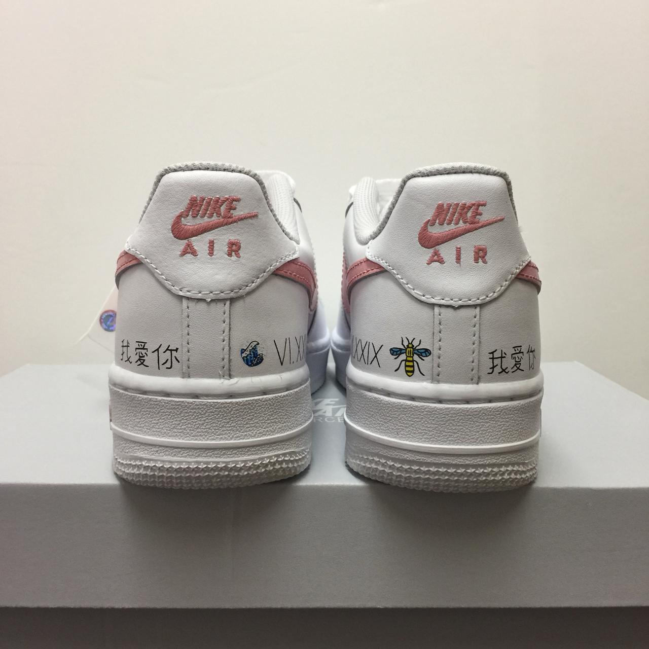 Custom Butterfly Air-Force 1's 👟🦋 Message for any - Depop