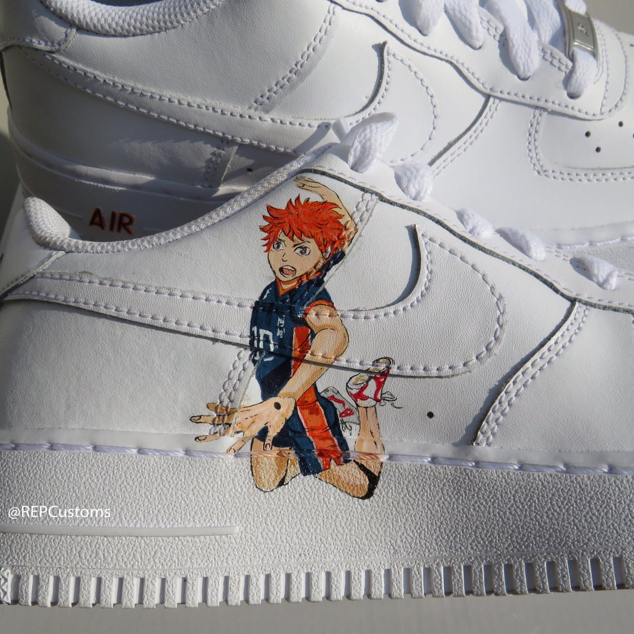 haikyuu custom air force 1