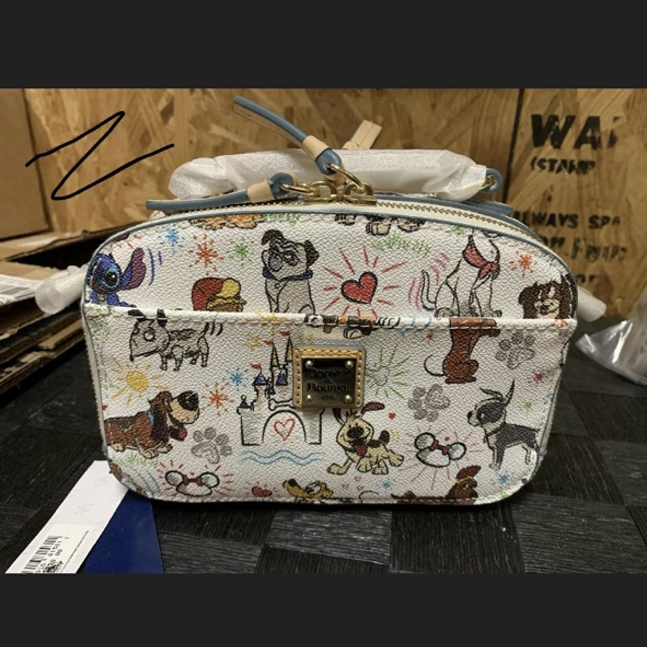 disney dogs ambler crossbody bag