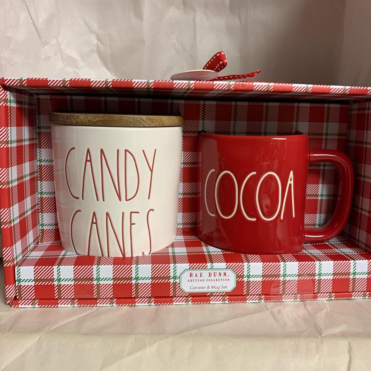 Rae hot dunn candy canes cellar