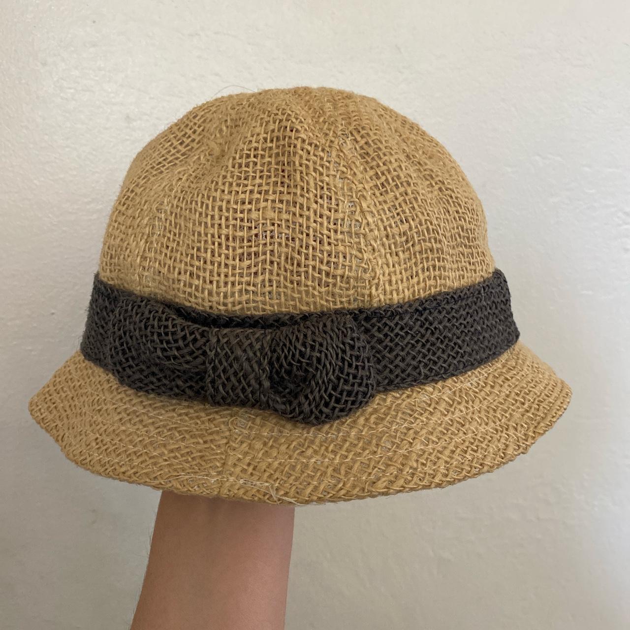 Tan Cloche Hat for Women