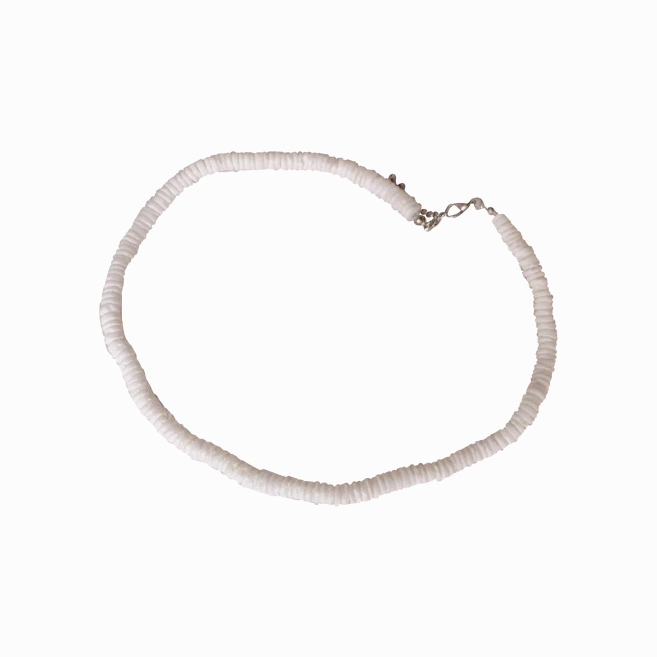 Thin puka online shell necklace