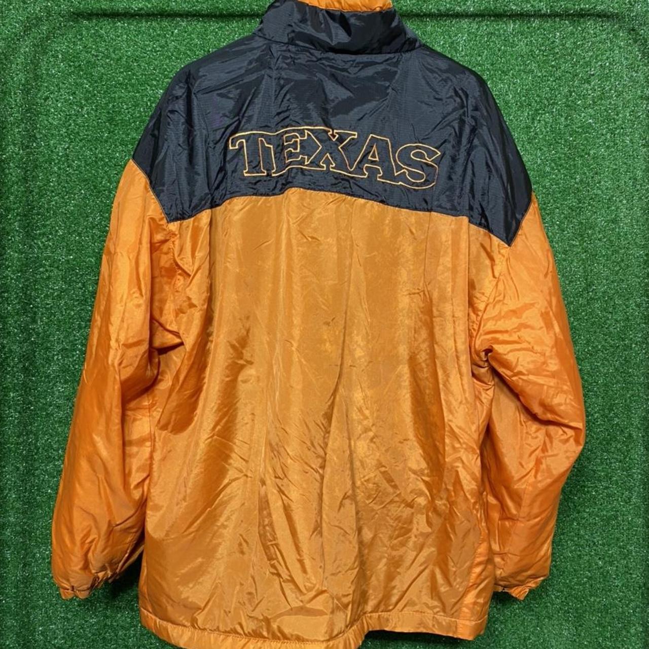 Vintage Y2K Longhorns Starter Jacket Tagged XL... Depop