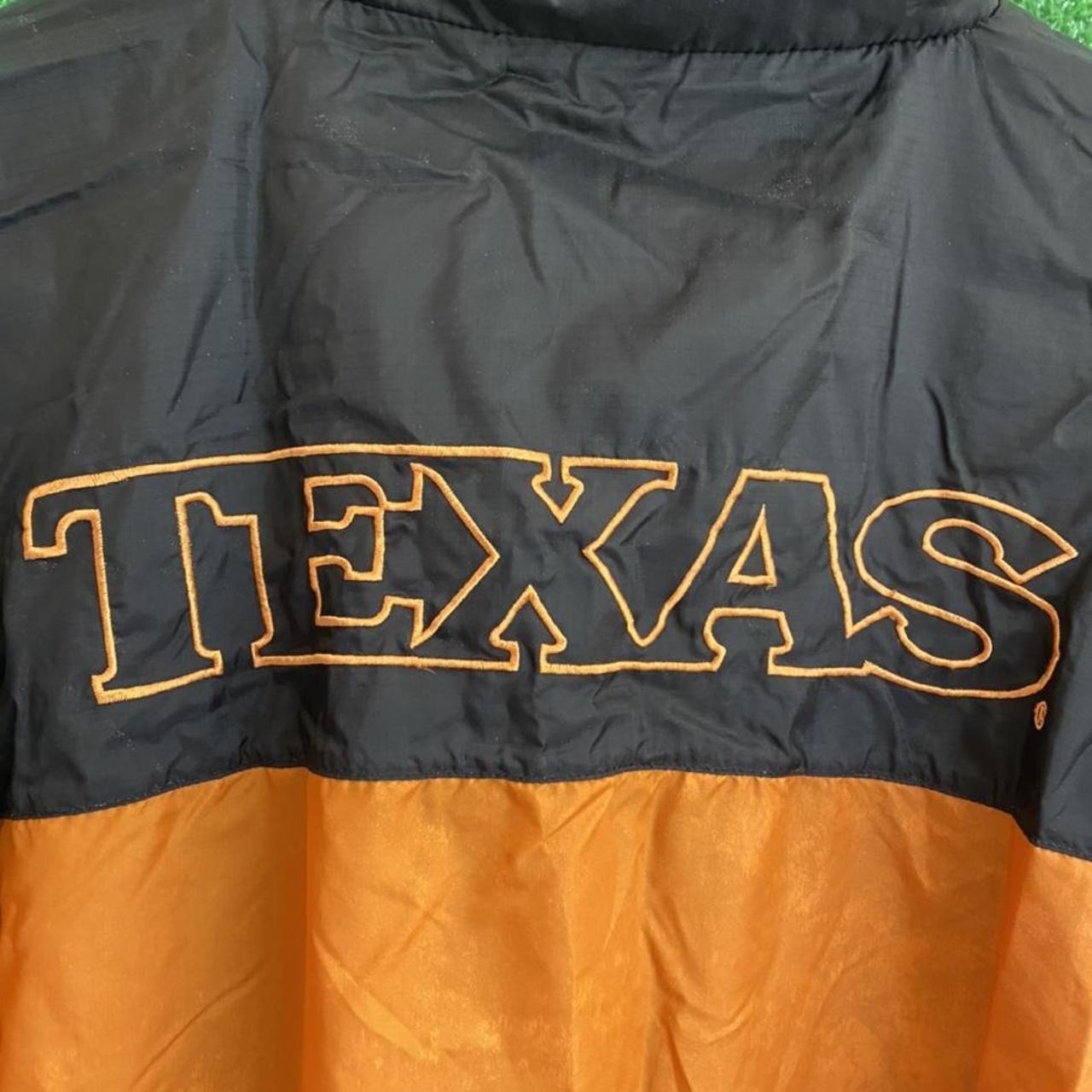 Vintage Y2K Longhorns Starter Jacket Tagged XL... Depop