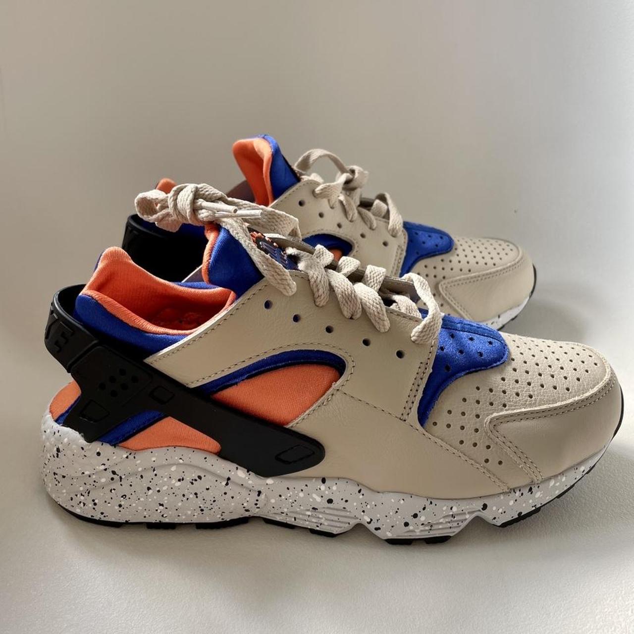 multi colour nike trainers