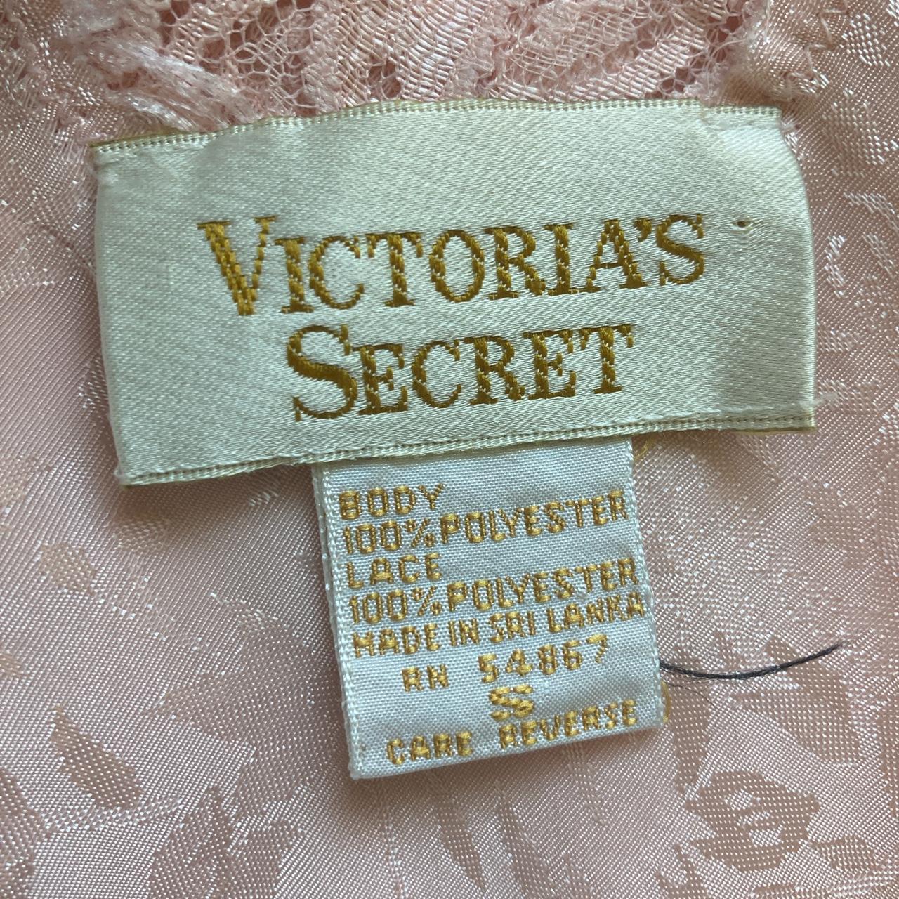 Vintage gold label Victoria secret lace lined slip... - Depop