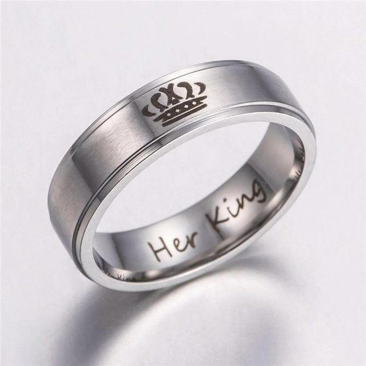 Product Image 2 - Silver crown ring for men
Condition: