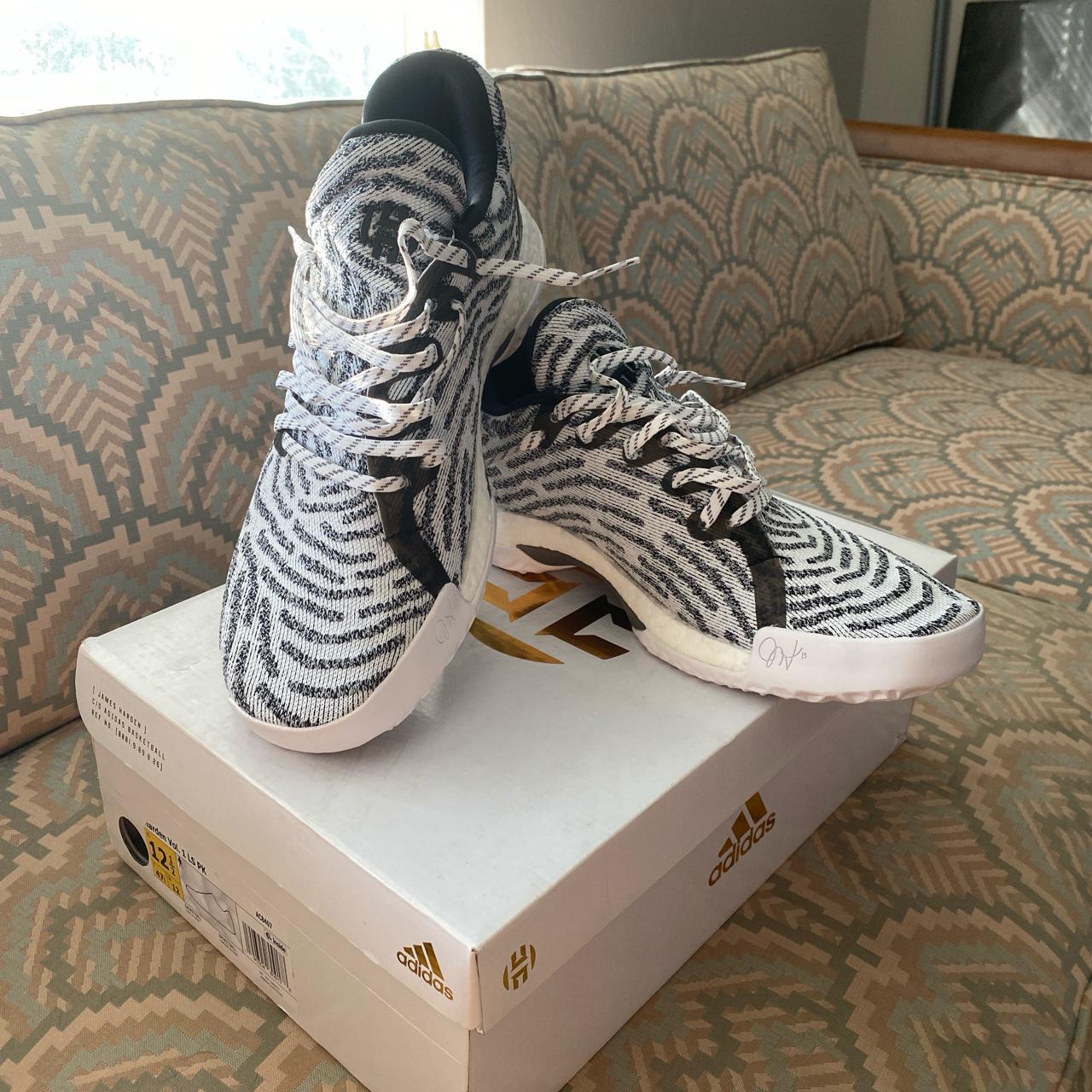 Zebra Harden Ls Pk Under Armour Shoes Adidas Harden Vol Ls