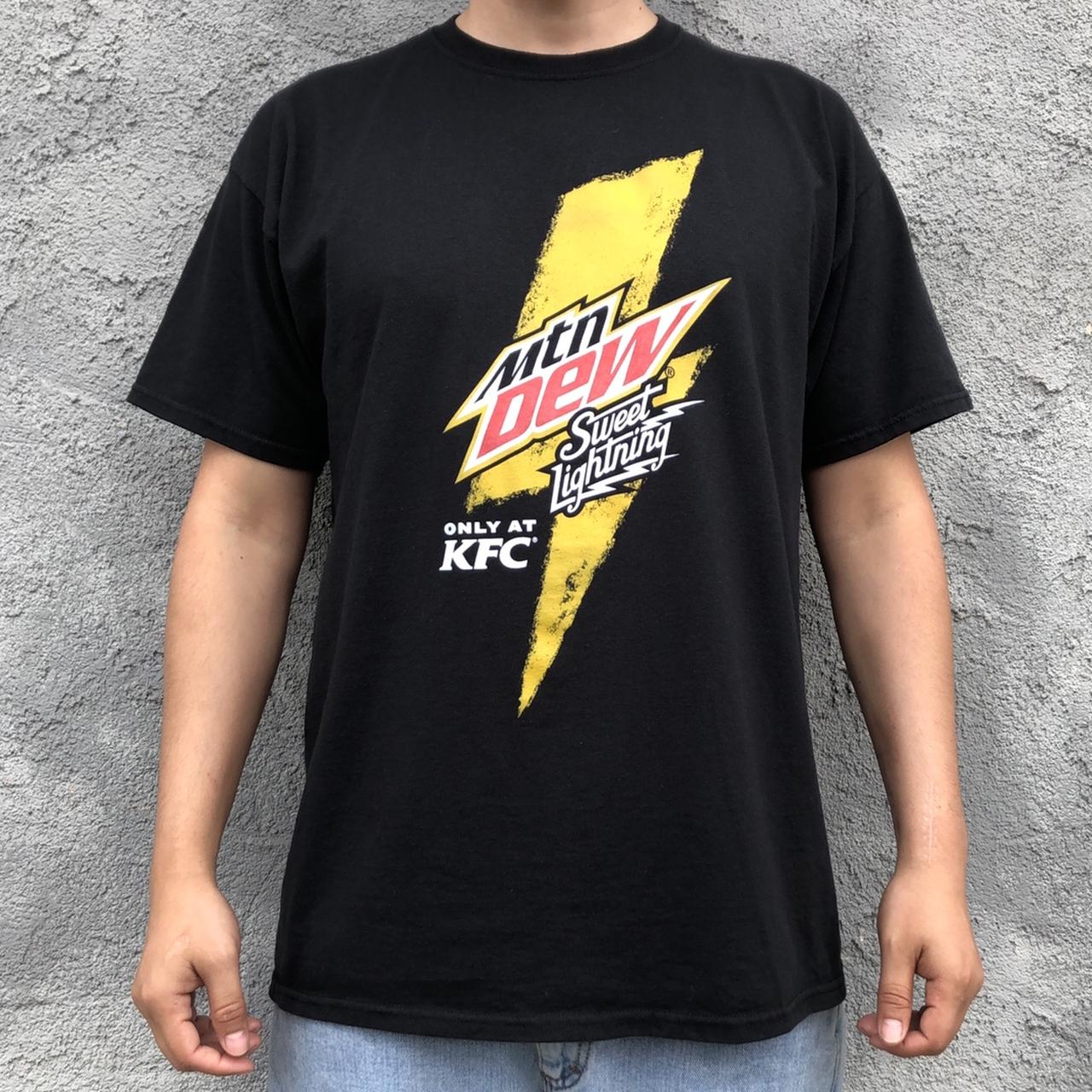 Mountain Dew Sweet lightning t shirt KFC promo... - Depop