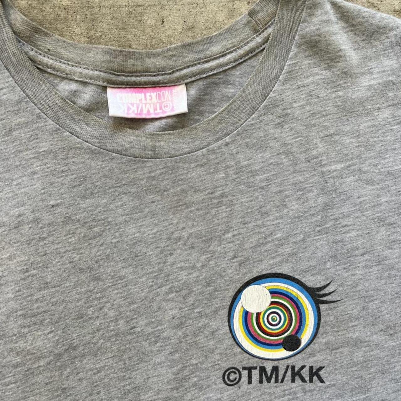 Takashi Murakami Complexcon Graphic Print Scoop Neck T-Shirt