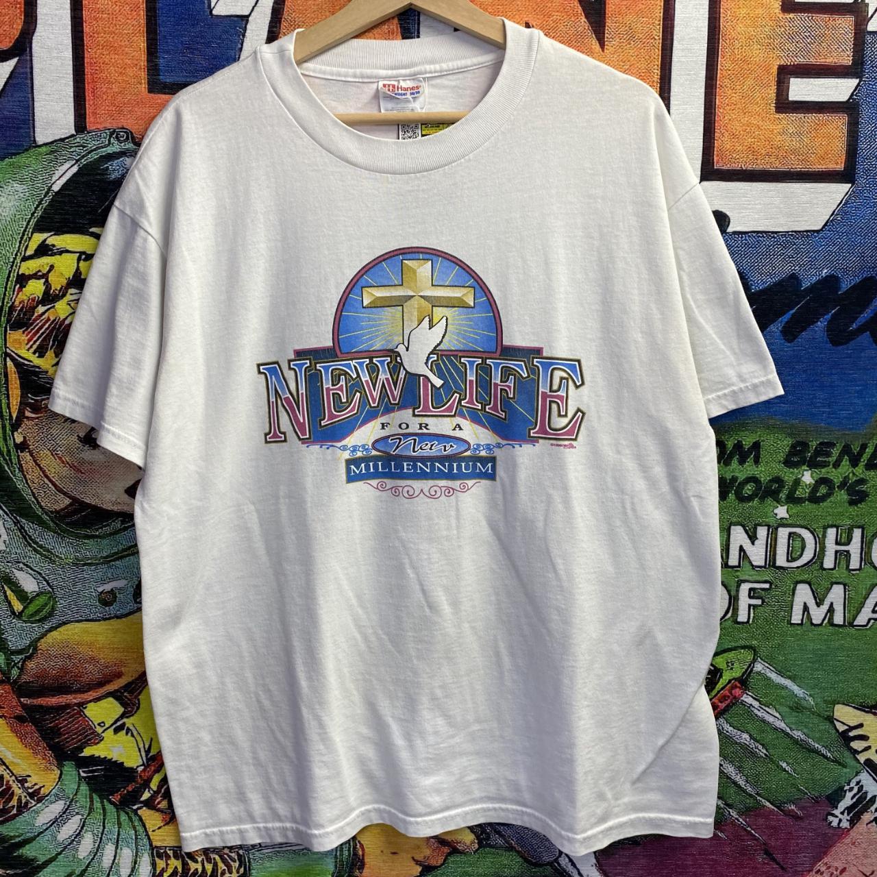 Vintage 1998 New Life for A New Millennium T-shirt 