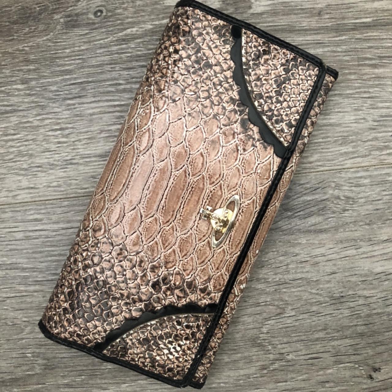 Vivienne Westwood Chancery Snakeskin Print Patent - Depop