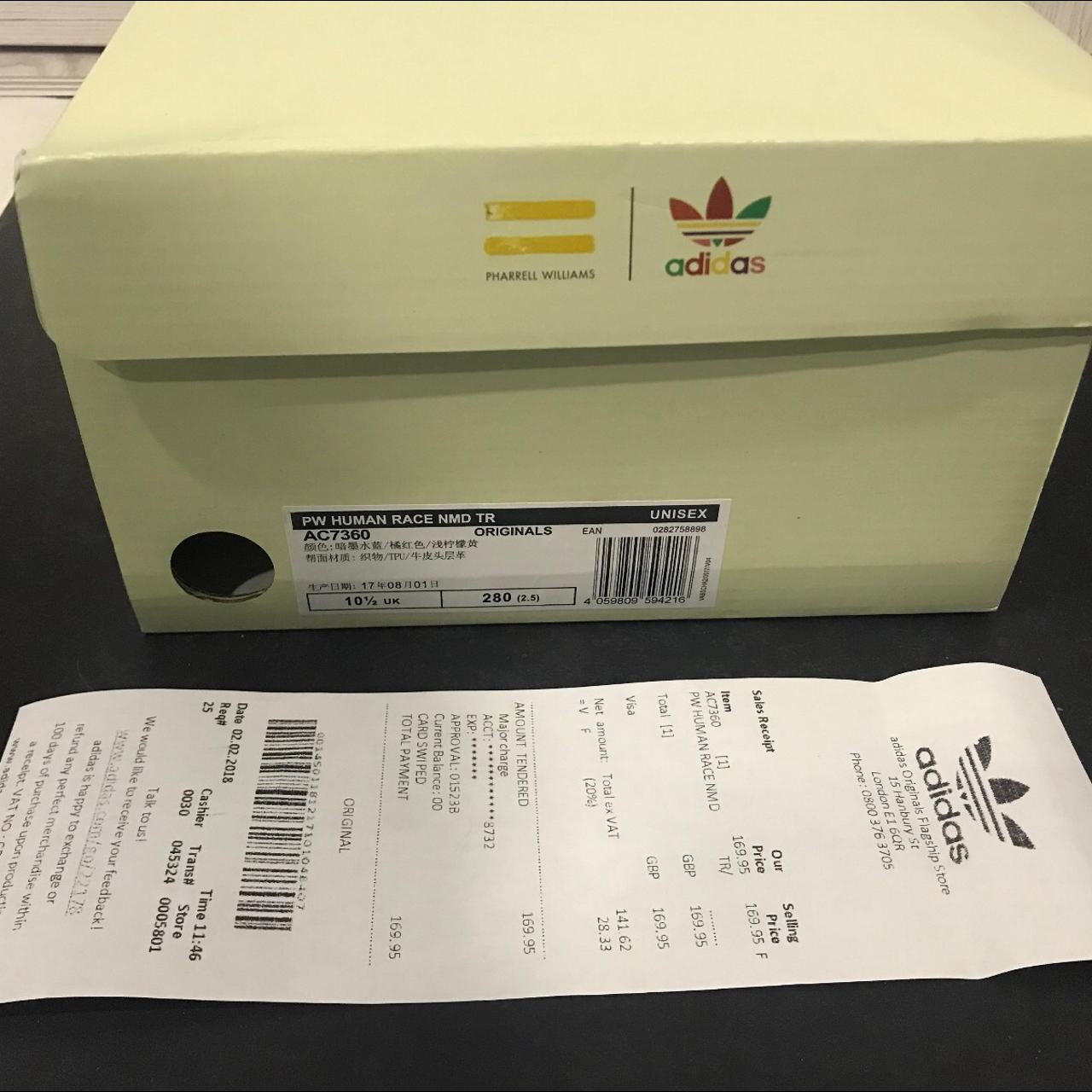 Nmd human race store box