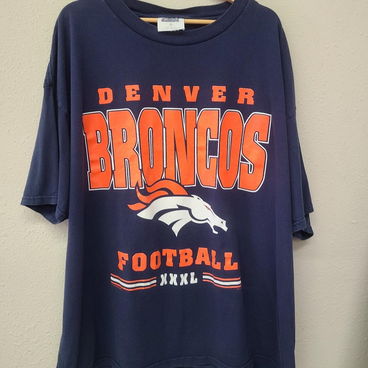 Vintage Denver Broncos Looney Tunes T-Shirt, Denver - Depop