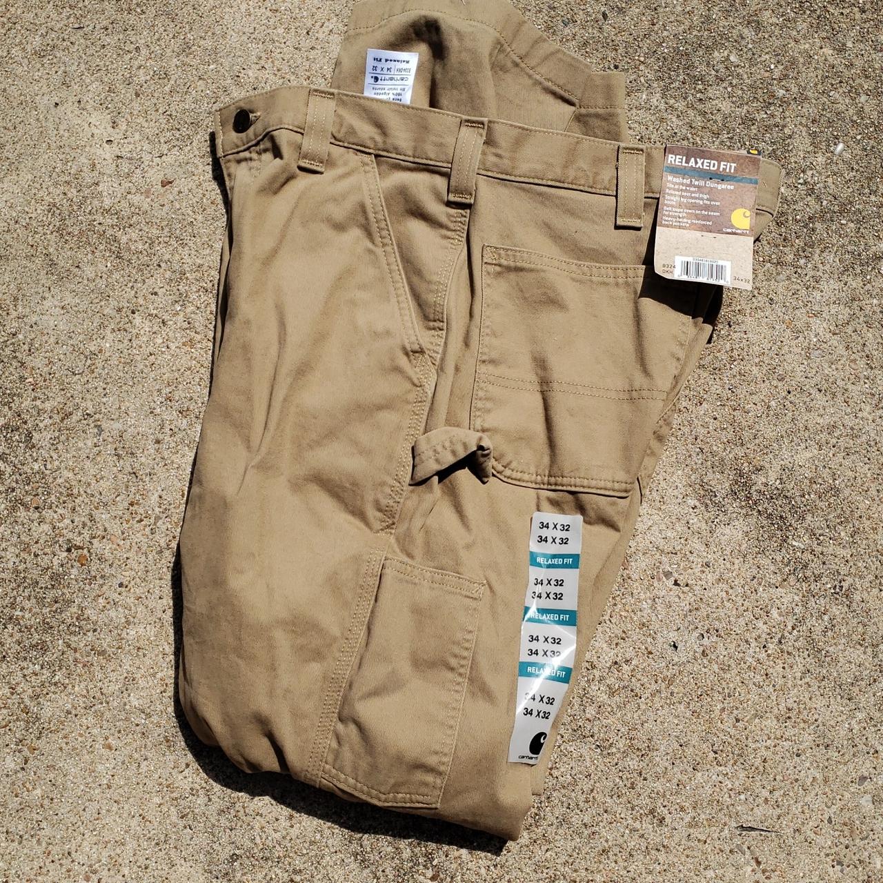 Size 14 original fit women's Carhartt work pants. - Depop
