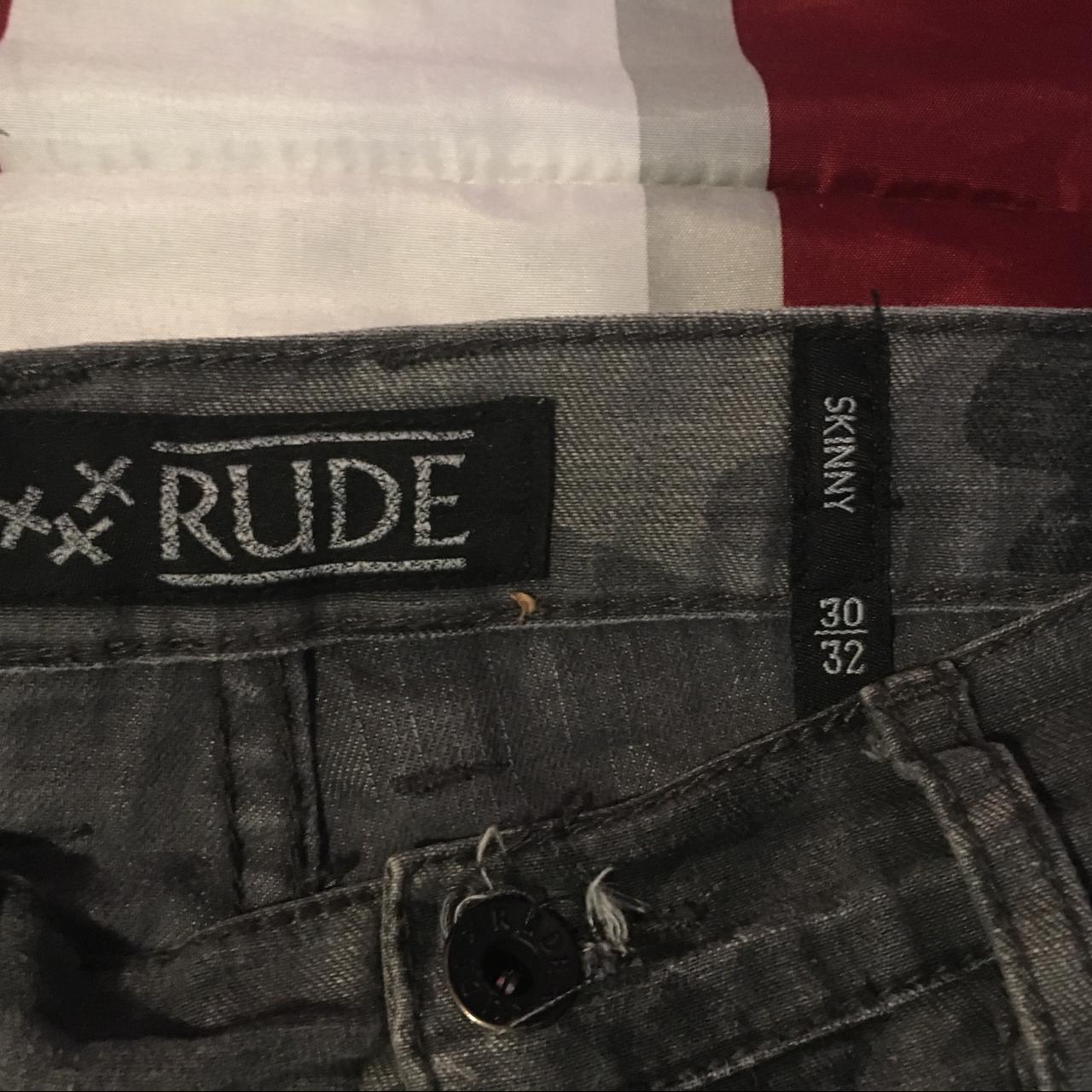 30x30 hand Sowed punk jeans additional hand sewn - Depop