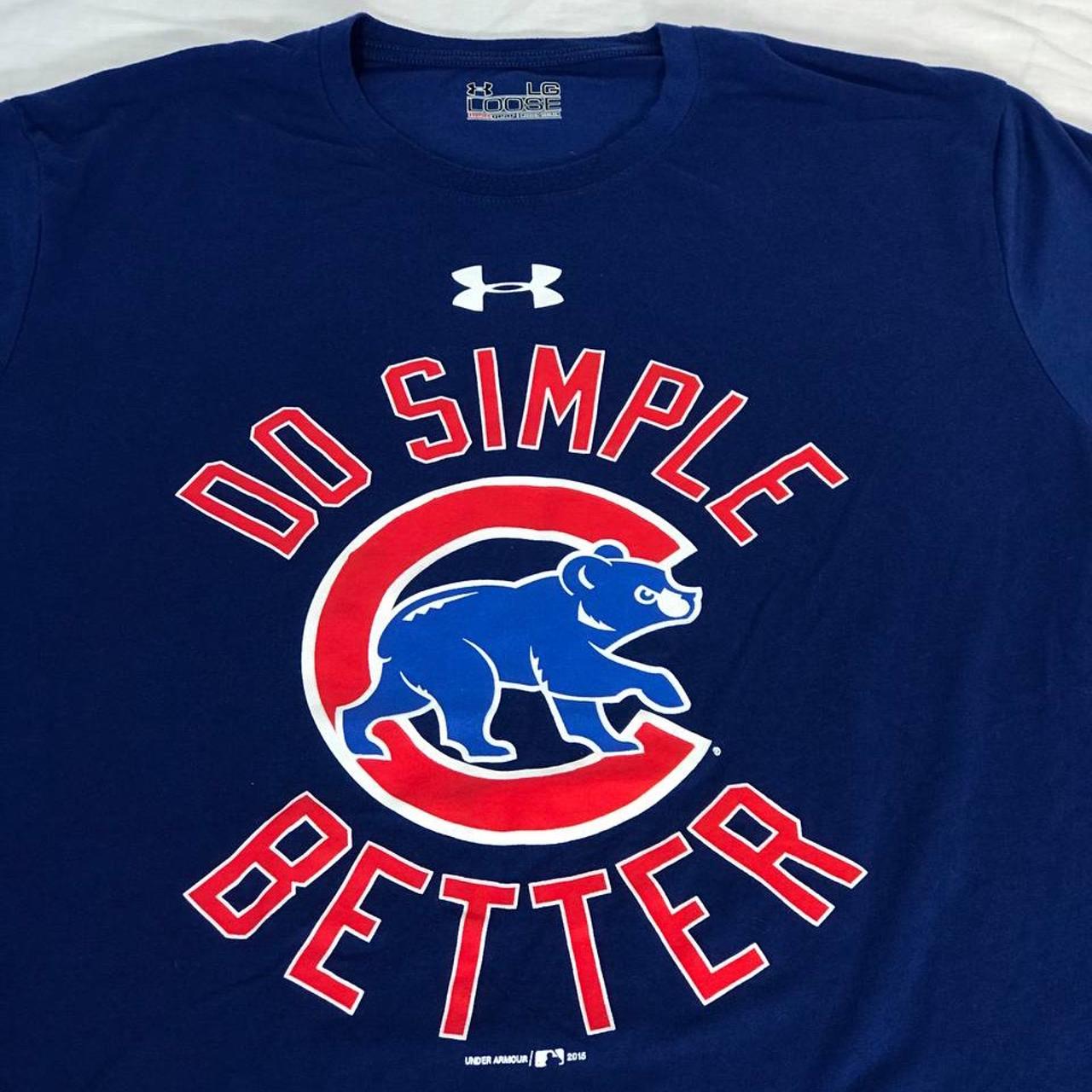 Under armour hotsell cubs shirt