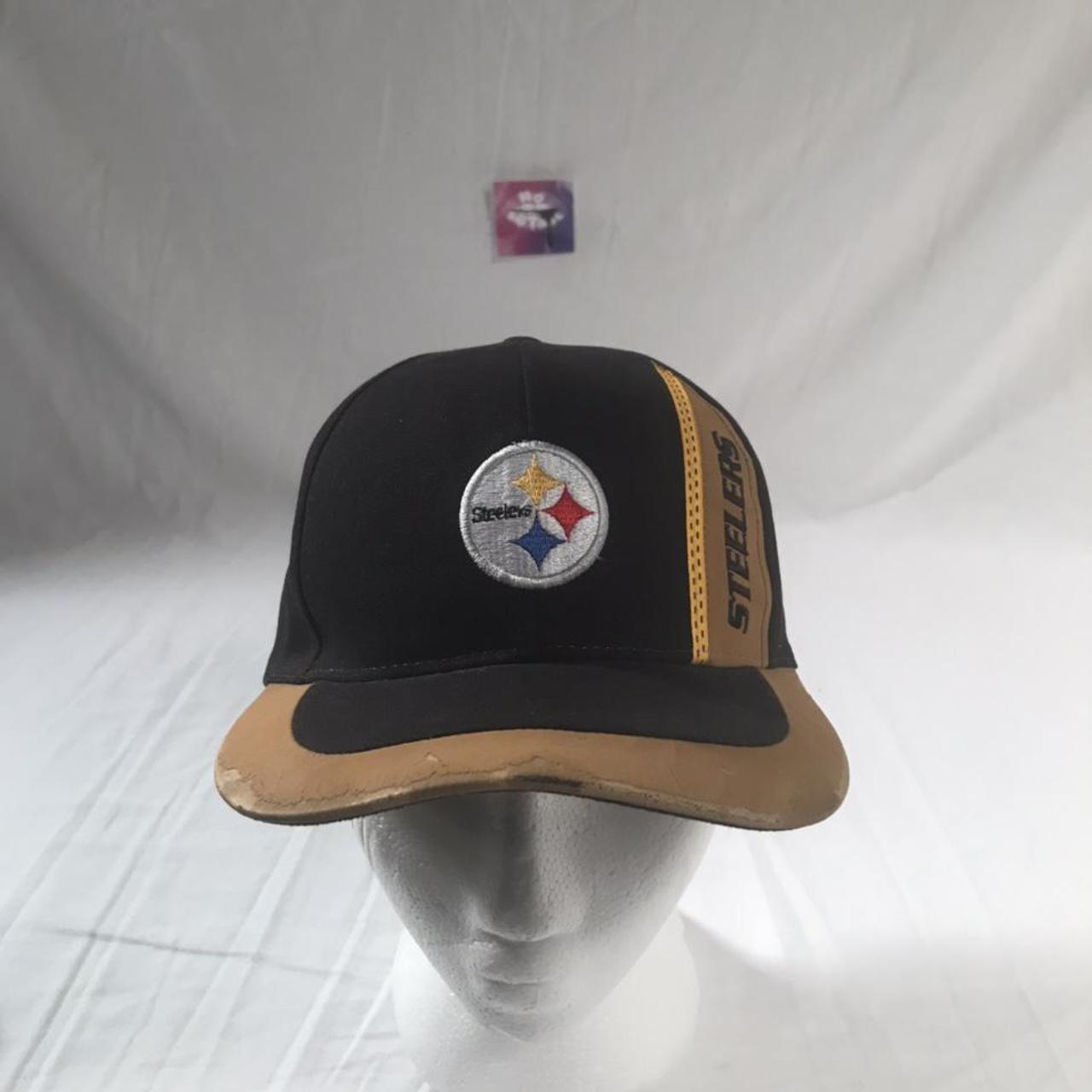 Vintage Logo Athletics Pittsburgh Steelers Hat - Depop