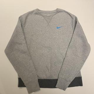 nike light grey crewneck